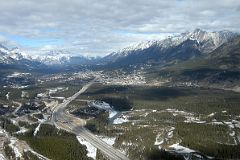 43 And Back To Canmore From Helicopter From Mount Assiniboine In Winter